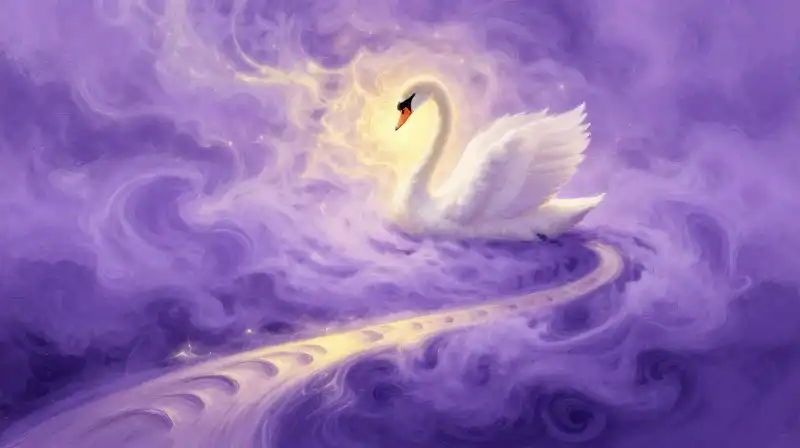 Comparing original suffering to swift transformation in fairy tale