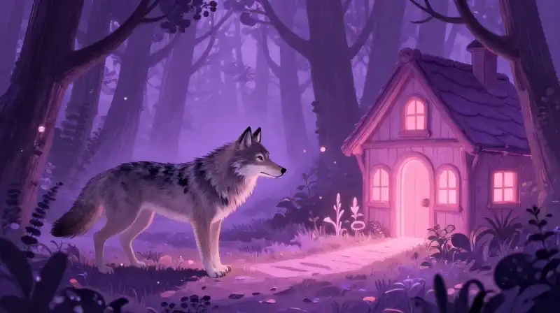 Symbolic resolutions of the Little Red Riding Hood story