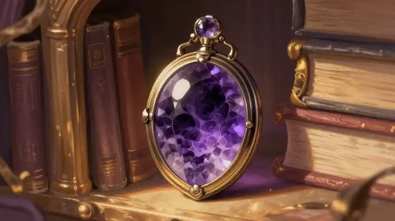 Magical locket holding the weight of history