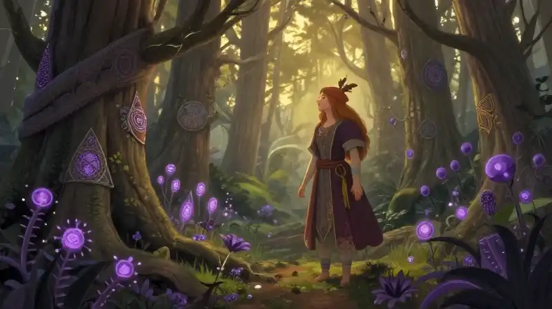 Global folklore meets modern storytelling in a magical forest