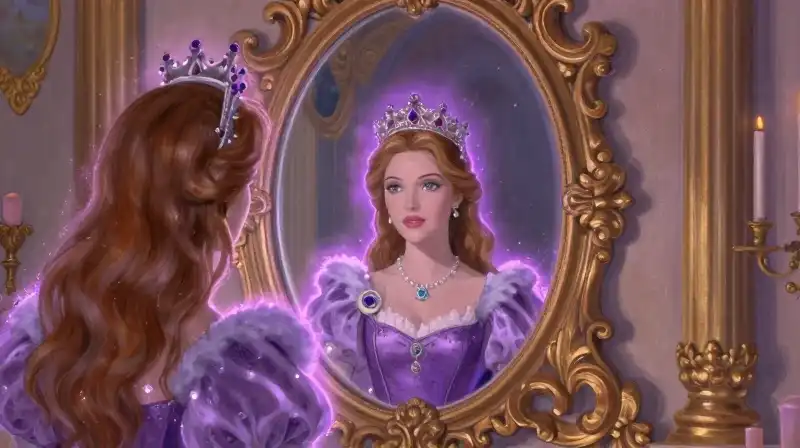 Queens obsession reflected in a magic mirror