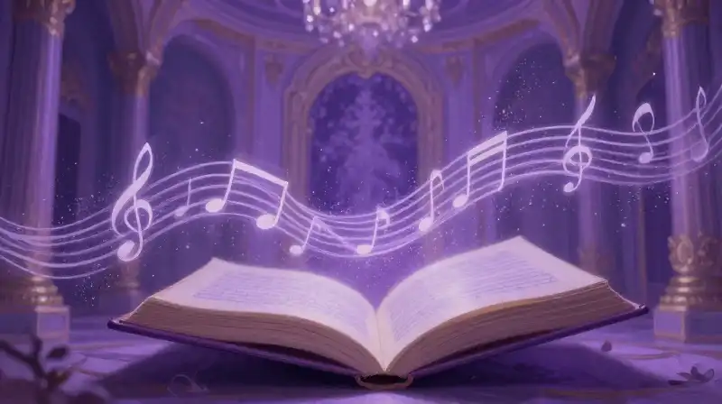 Dreamlike and dynamic atmospheres in a whimsical storybook scene