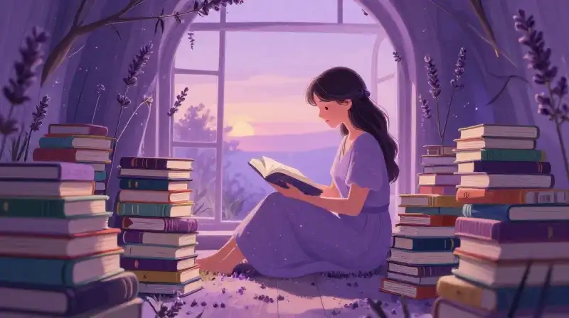 Nurturing bedtime story scene matching ages and formats