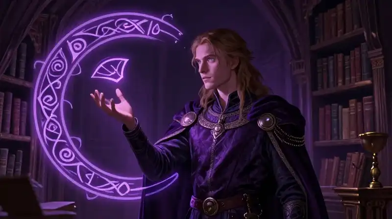 Prince discovering the foundational magic of the storys origin
